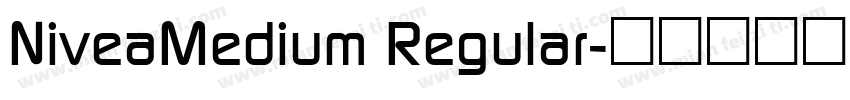 NiveaMedium Regular字体转换